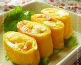 ✿クリームチーズinカニカマ卵焼き✿作り方4写真