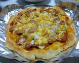 簡単に出来るピザ生地でpizza作り方7写真