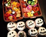 キャラ弁ナイトメアジャックハロウィン作り方1写真