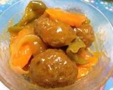 冷凍肉団子で簡単ヘルシー甘酢あん♪作り方5写真