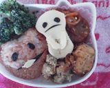 ラブなめこ☆キャラ弁☆作り方5写真