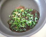 旨ッ☆スパム入り油揚げの生姜ネギポンがけ作り方5写真