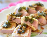 旨ッ☆スパム入り油揚げの生姜ネギポンがけ作り方7写真