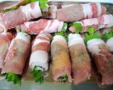 お弁当に◎梅干し☆大葉☆チーズの豚肉巻き作り方8写真
