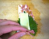 お弁当に◎梅干し☆大葉☆チーズの豚肉巻き作り方6写真