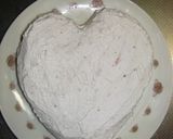 超簡単♡ピンクハートケーキ作り方5写真