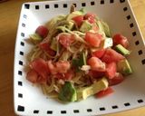 アボカドとトマトの冷製パスタ作り方6写真