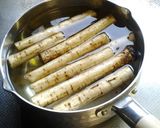 ゴボウの胡麻酢ハチミツ作り方1写真