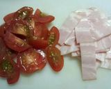 バジルソースでパスタ作り方1写真