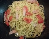 バジルソースでパスタ作り方3写真