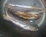 ふじっこ塩昆布ＤＥすいとん★作り方1写真