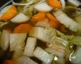 ふじっこ塩昆布ＤＥすいとん★作り方4写真