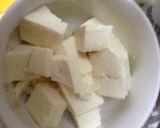 夏野菜の浅漬け載せて変わり冷奴作り方1写真