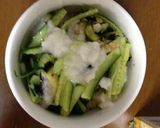 夏野菜の浅漬け載せて変わり冷奴作り方4写真