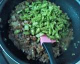 苦手野菜◎絹さやのキーマカレー作り方2写真