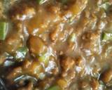 苦手野菜◎絹さやのキーマカレー作り方4写真