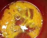 鶏肉の代わりにソーセージで親子丼もどき！作り方5写真