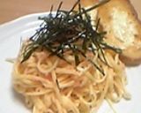 子供喜ぶママ楽チン♪・・な、明太子パスタ作り方3写真