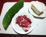 ゴーヤと牛肉のオイスターソース煮作り方1写真