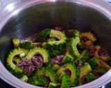 ゴーヤと牛肉のオイスターソース煮作り方3写真