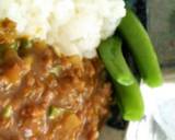 苦手野菜◎絹さやのキーマカレー作り方5写真