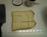 食パンと生クリームで簡単デザート作り方1写真