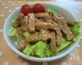 簡単ランチに♡豚ヒレ肉のやわらか丼作り方5写真
