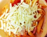 トマト＆ホワイトソースのペンネグラタン作り方5写真