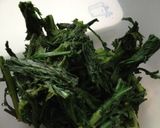 祖母の味、春菊のゴマあえ作り方1写真