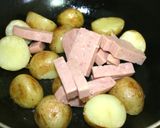 スパムとチビコロじゃがのレモンバター♪作り方6写真
