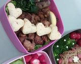★キャラ弁に★ 切れてないハートの卵焼き作り方12写真
