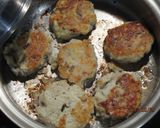 塩こんぶの旨味☆レンコン豆腐つくねバーグ作り方5写真