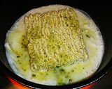 新感覚⁉牛乳塩ラーメンのグラタン仕立て♪作り方2写真