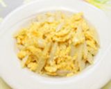 いり卵とアスパラのマヨ炒め作り方6写真