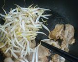 節約！焼肉のタレで豚肉ともやし炒め作り方2写真