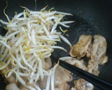 節約！焼肉のタレで豚肉ともやし炒め作り方2写真
