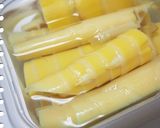 淡竹(はちく)とエビのサラダ　　下処理作り方10写真