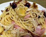 黄色いキノコのペペロンチーノ作り方6写真