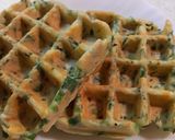 ニラたっぷり！ふわふワッフルお好み焼き作り方6写真