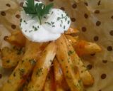 Cafe風♪スイートチリソースポテト作り方5写真