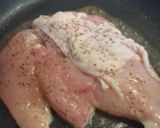 バターが香る安上がり鶏ムネ丼作り方3写真