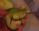 えび、アボガド、トマトの冷製パスタ作り方5写真