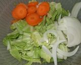 クリームスープの塩ラーメン作り方1写真