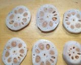 蓮根の鶏肉詰め〜和風あんかけ〜作り方3写真