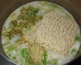 クリームスープの塩ラーメン作り方5写真