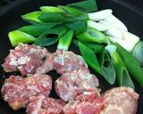 つけ麺☆ざるそば鴨南蛮風作り方4写真