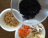 ぱんだの『栄養満点♪簡単ひじきの煮物』作り方1写真