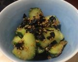 ごま塩海苔きゅうり作り方6写真