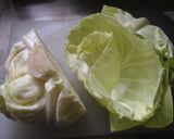 キャベツのサラダ・シーザーズサラダ風作り方1写真