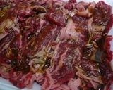 肉巻きおにぎり☆作り方1写真
